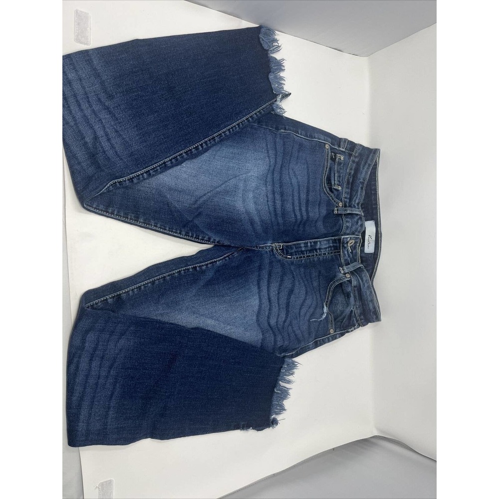 Kancan Womens Jeans size 9/28 - Distressed - High Rise - Frayed Hem